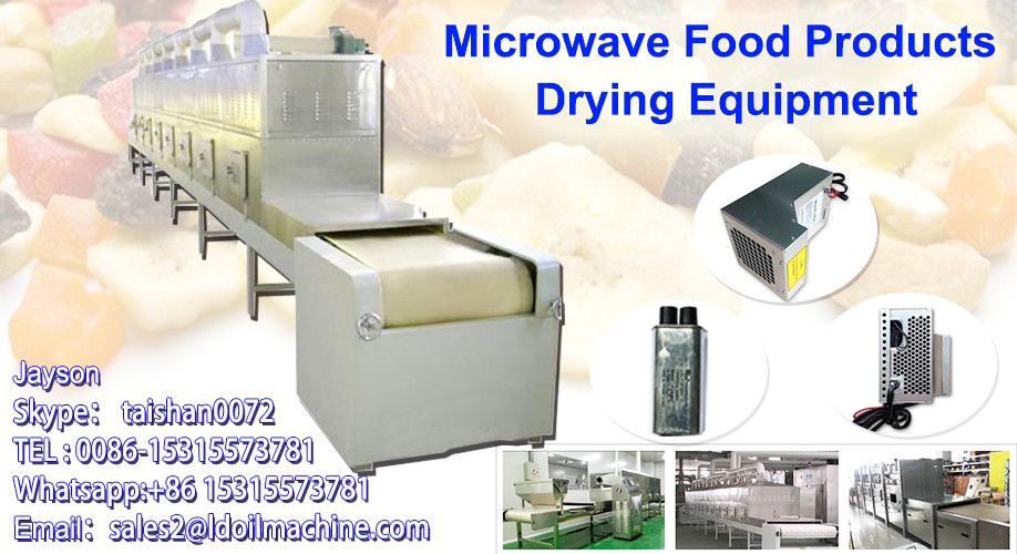 Industrial microwave seafood drying machine