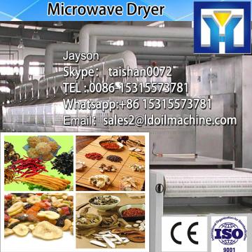 High quality cat feed microwave drying machine/continuous drying machine