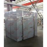2 doors 4 pallet trucks hot air circulation drying oven 200kg/batch for chemical medicine granuel