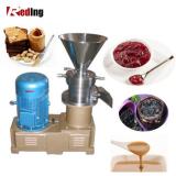 Split stainless steel tahini processing cashew nuts cocoa paste grinding machine